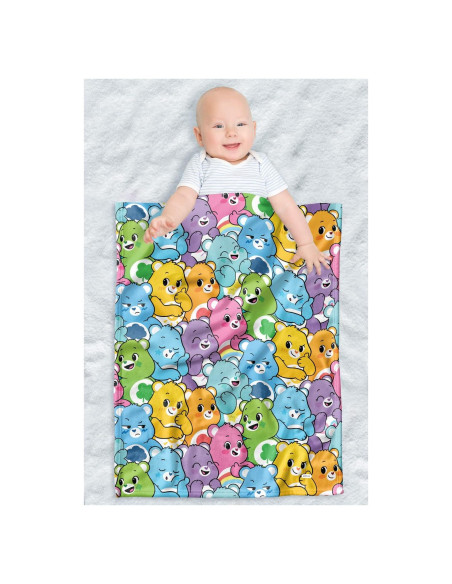 Manta de Bebé LOGOVISION Care Bears 76x102 cm Unisex