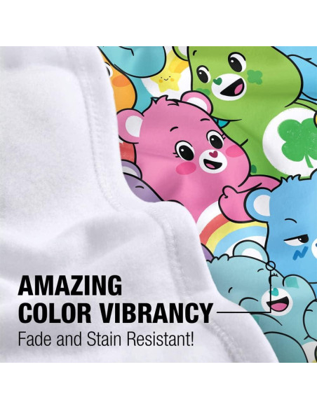 Manta de Bebé LOGOVISION Care Bears 76x102 cm Unisex