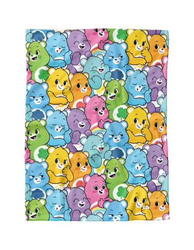 Manta de Bebé LOGOVISION Care Bears 76x102 cm Unisex