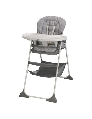 Silla Alta Graco Slim Snacker Plegado Rápido 6.4kg Batidor