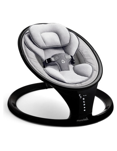 Columpio Eléctrico para Bebés Munchkin con Bluetooth y 5 Movimientos
