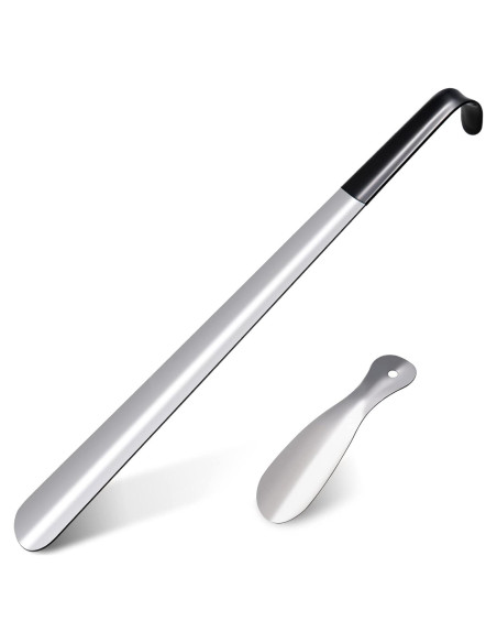 Calzadores BOOMIBOO 42 cm y 19 cm Acero Inoxidable Prácticos