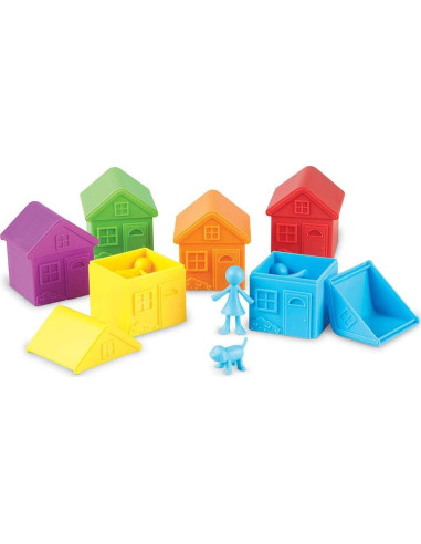 Clasificador de Vecindario Recursos de Aprendizaje - Juguete Educativo