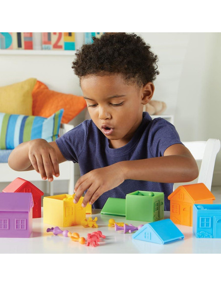 Clasificador de Vecindario Recursos de Aprendizaje - Juguete Educativo