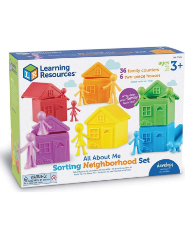 Clasificador de Vecindario Recursos de Aprendizaje - Juguete Educativo