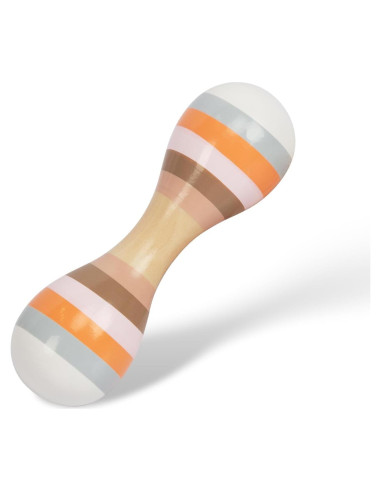 Maracas de Madera WoodenEdu para Bebés 5x15cm - Juguete Musical
