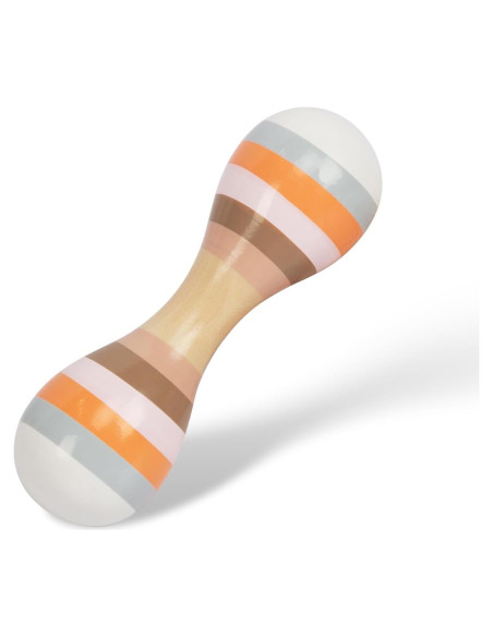Maracas de Madera WoodenEdu para Bebés 5x15cm - Juguete Musical