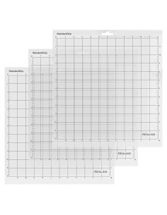 Mat de Corte Adhesivo REALIKE 12x12 para Cricut - 3 Unidades
