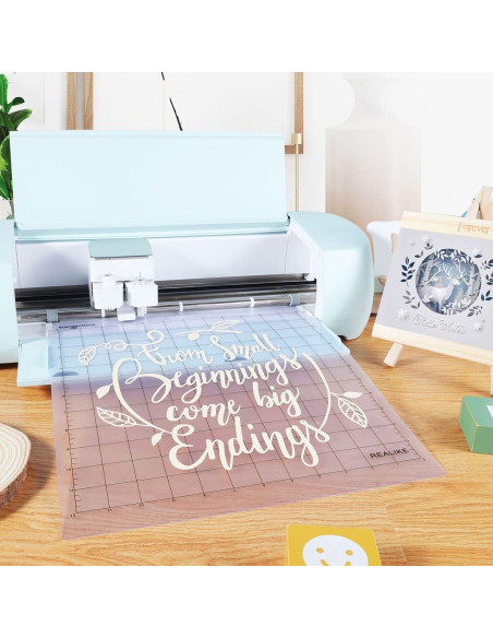 Mat de Corte Adhesivo REALIKE 12x12 para Cricut - 3 Unidades