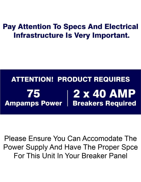 Calentador de Agua Eléctrico Sin Tanque Ranein 18kW 240V LED