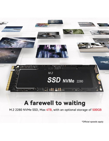 Mini PC Beelink SER5 AMD Ryzen 5 5500U 16GB RAM 500GB SSD