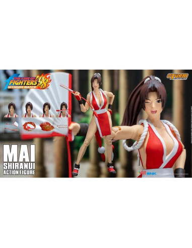 Figura de acción Mai Shiranui Storm Collectibles 1/12 KOF