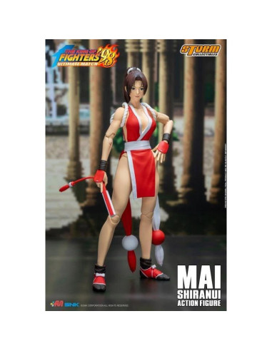 Figura de acción Mai Shiranui Storm Collectibles 1/12 KOF