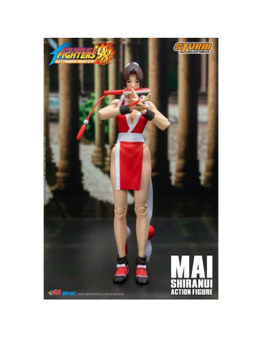 Figura de acción Mai Shiranui Storm Collectibles 1/12 KOF