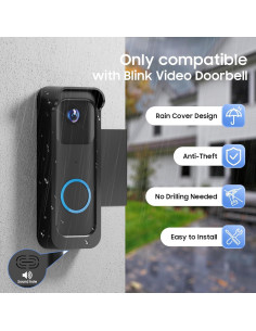 Soporte de Seguridad Anti-Robo para Timbre Blink - Negro 2