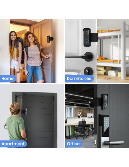 Soporte de Seguridad Anti-Robo para Timbre Blink - Negro