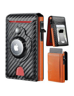 Cartera Furid Airtag para Hombres - Delgada y Minimalista