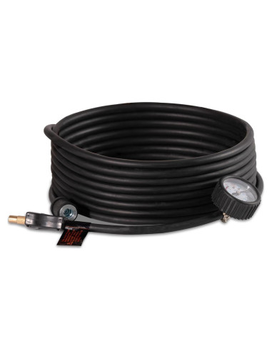 Manguera de Aire ALL-TOP 8M con Manómetro para Compresor