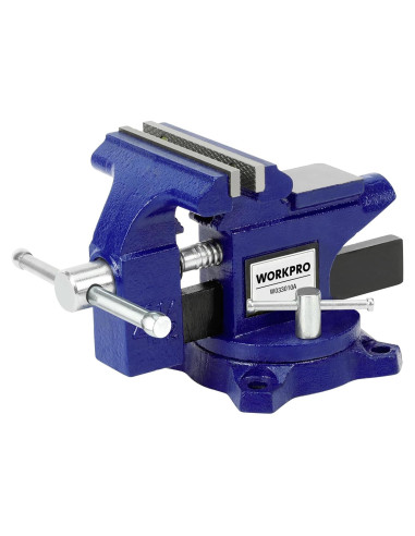 Torno de Banco WORKPRO 4.5" Multifuncional para Madera