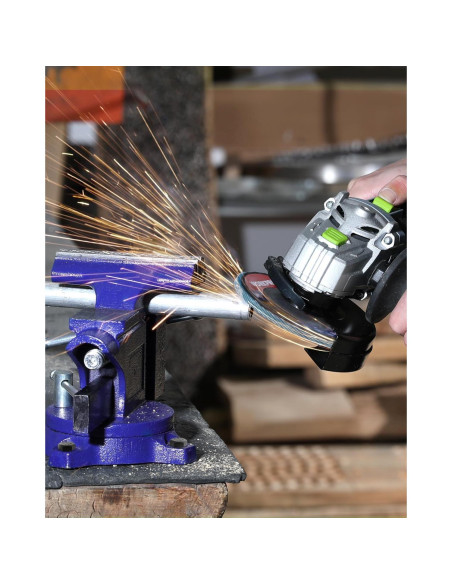 Torno de Banco WORKPRO 4.5" Multifuncional para Madera