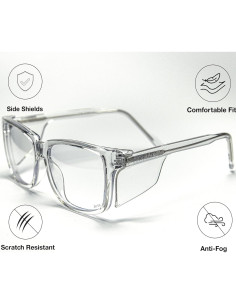 Gafas de Seguridad Julius King Z87+ con Protección Lateral 2