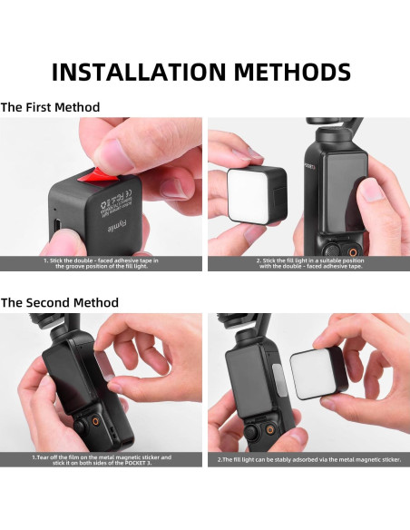 Luz de Relleno Magnética Pocket 3 - Shenzhen Heyi, 6500K