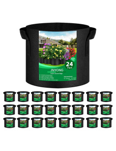 Paquete de 24 bolsas de cultivo JNYONG 19L con asas