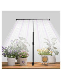 Lámpara de Crecimiento LED TSJZZ 6000K 108 LEDs Ajustable