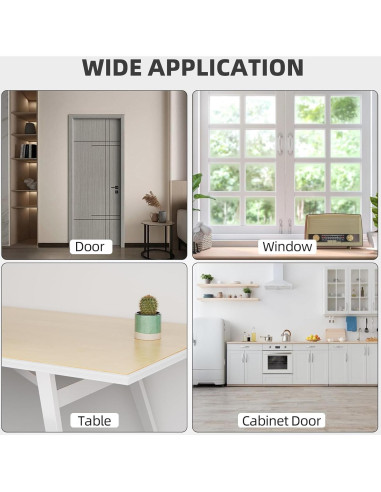 Tira de Sellado Aislante MUSRCYIO 196 cm Negra para Puertas y Ventanas