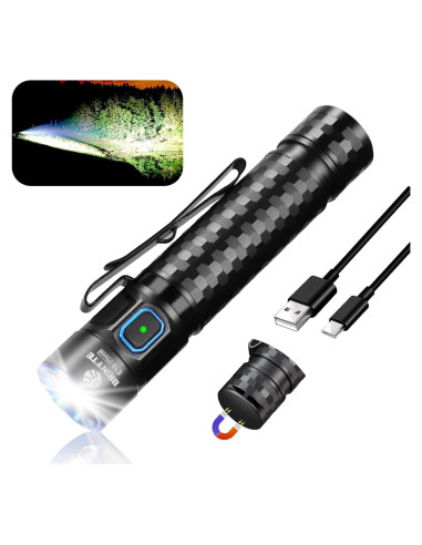 Linterna LED Recargable Brinyte E18 1200 Lúmenes IP68