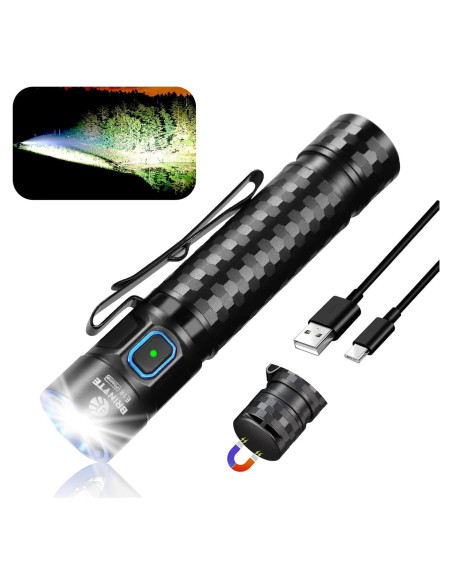 Linterna LED Recargable Brinyte E18 1200 Lúmenes IP68 Linterna LED Recargable Brinyte E18 1200 Lúmenes IP68