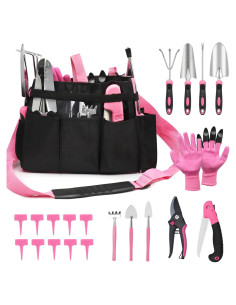 Juego de Herramientas de Jardinería YZNlife con Bolsa y Guantes