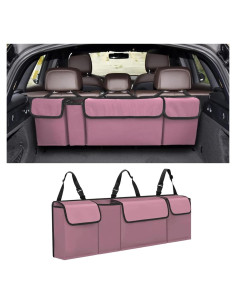 Organizador de Maletero de Coche Honibaoto Rosa Impermeable