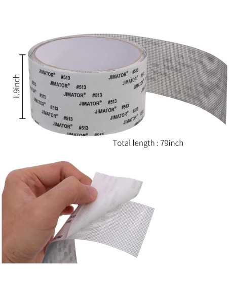 Cinta de Reparación de Pantalla EDOBLUE 5.08 cm x 203.2 cm Cinta de Reparación de Pantalla EDOBLUE 5.08 cm x 203.2 cm