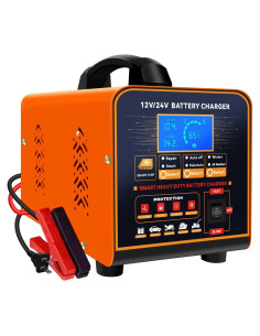 Cargador de Batería SolaMr 12V/24V 20A Inteligente con Modo Invierno