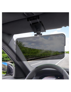 Visera Solar Polarizada Keyiduid 32x13 cm, Rotación 360