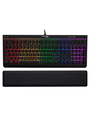 Teclado HyperX Alloy Core RGB + Reposamuñecas Antideslizante