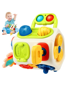 Cubo Sensorial 10 en 1 Vanmor para Niños 18+ Meses