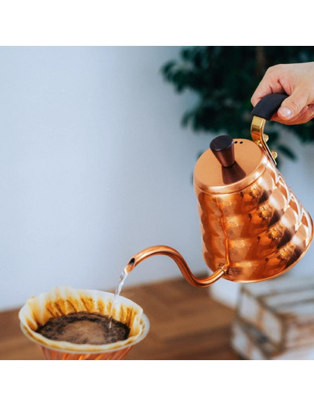 Tetera de Goteo HARIO VKBR-90-CP Cobre 700 ml Hecho en Japón