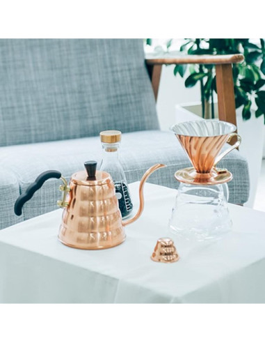 Tetera de Goteo HARIO VKBR-90-CP Cobre 700 ml Hecho en Japón