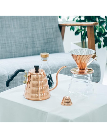 Tetera de Goteo HARIO VKBR-90-CP Cobre 700 ml Hecho en Japón