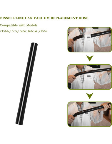 Tubo de Extensión para Aspiradora Bissell 37.6 cm Negro