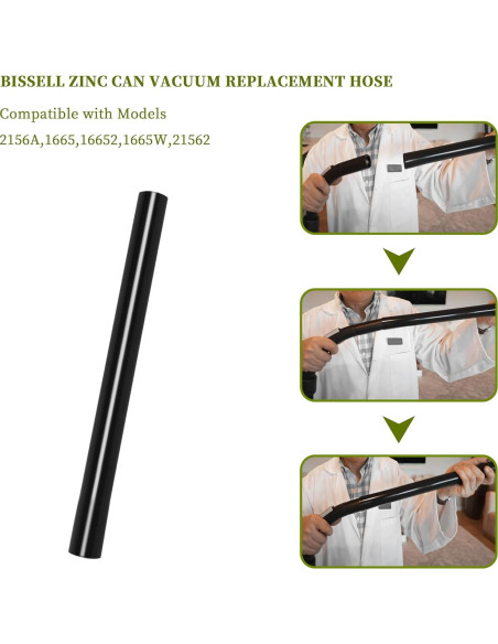 Tubo de Extensión para Aspiradora Bissell 37.6 cm Negro