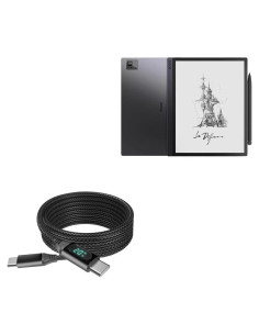 Cable PowerDisplay PD BoxWave USB-C a USB-C 1.83m 100W