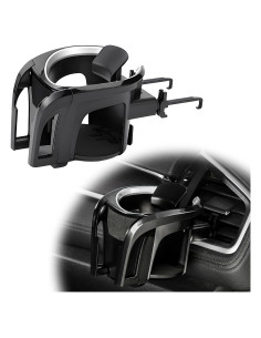 Soporte Multifuncional para Taza y Teléfono Augeny - Negro y Plata