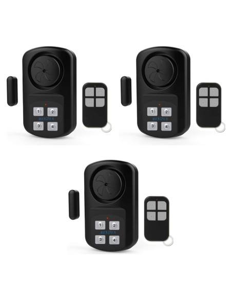 Alarma de Puerta Impermeable HENDUN 140 dB para Exterior