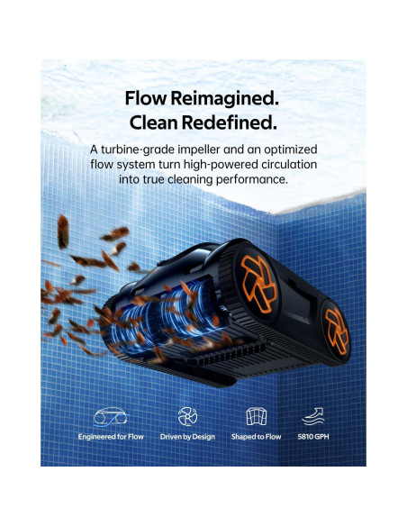 Limpiador de Piscinas iGarden K60, Robótico Inalámbrico 6H