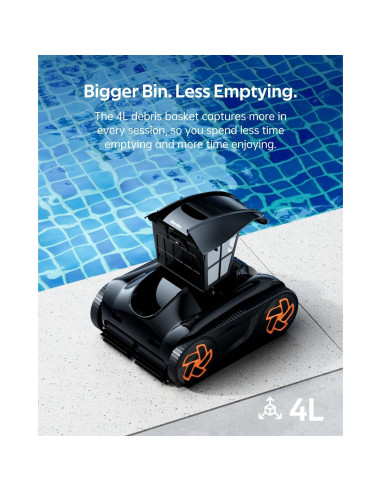 Limpiador de Piscinas iGarden K60, Robótico Inalámbrico 6H