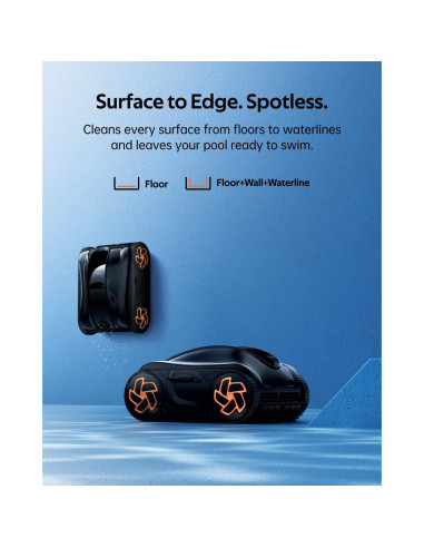 Limpiador de Piscinas iGarden K60, Robótico Inalámbrico 6H