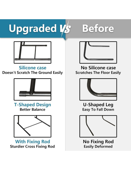 Mesa Plegable Ajustable MISZP V2 para TV y Trabajo - Negro